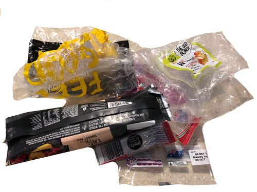 Soft plastics and food waste continue to be the main issues with council recycling collections