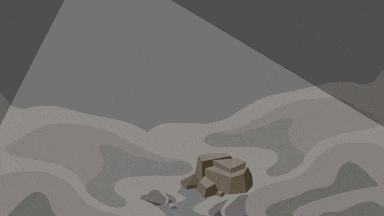 Concrete, rock, stones & sand separated by trommels